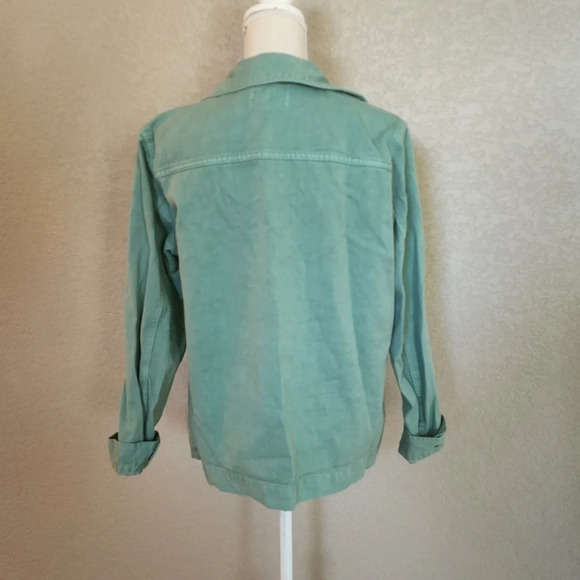 Universal Thread Green jean Jacket light weight size Small - Picture 2 of 7